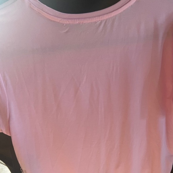 Bebe rhinestone logo knot t shirt - Picture 2 of 3